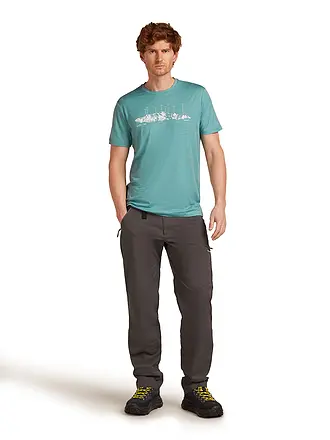 ICEBREAKER | Camiseta funcional para hombre Massif Trail 150 Tech | hellblau